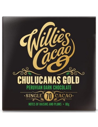 Willie's 50g Chocolate bars...